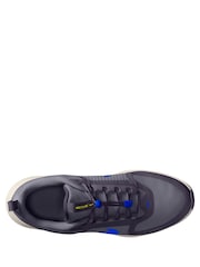 Nike Grey/Blue Youth Star Runner Utility Trainers - Image 2 of 3