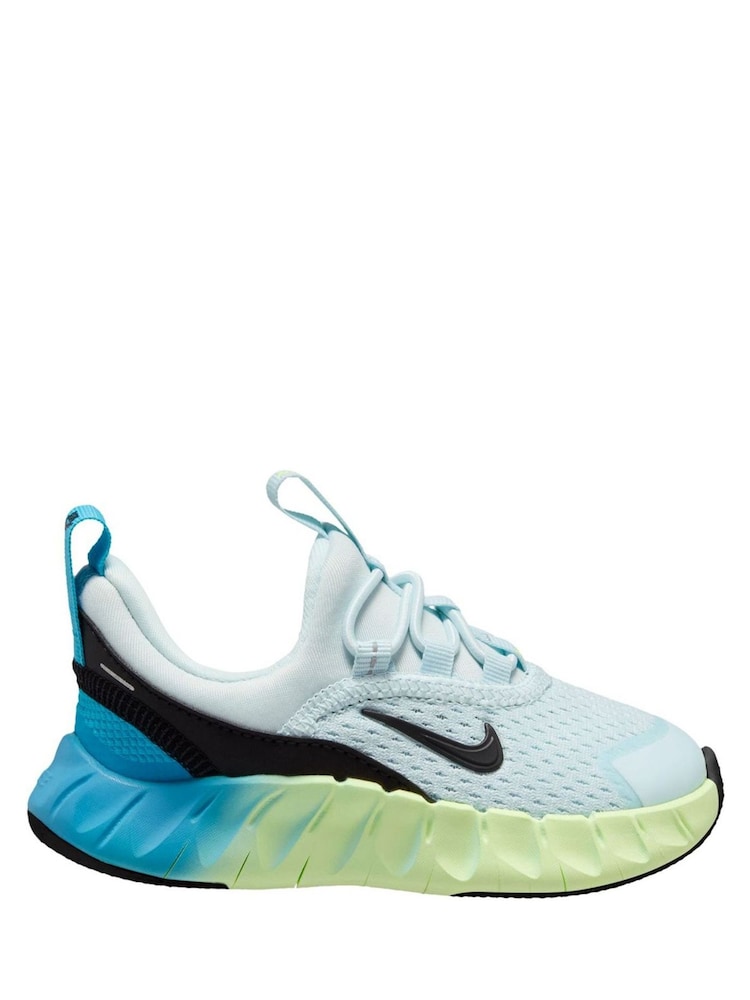 Nike Galcier Blue Free Ride Baby/Toddler Trainers - Image 1 of 3