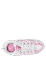 Nike White/Pink Foam Junior P6000 Trainers - Image 2 of 3