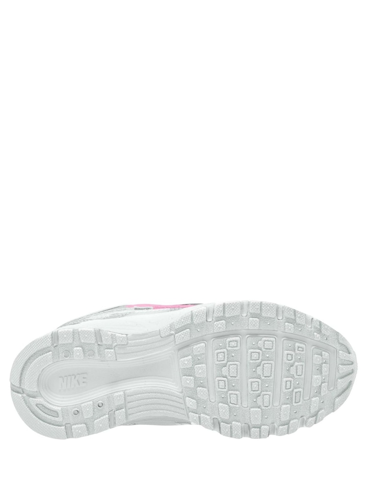 Nike White/Pink Foam Junior P6000 Trainers - Image 3 of 3 Nike White/Pink Foam Junior P6000 Trainers - Image 3 of 3