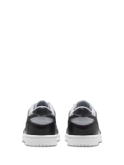 Nike Dark Grey White Junior Dunk Low Trainers - Image 4 of 8