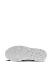 Nike Dark Grey White Junior Dunk Low Trainers - Image 6 of 8