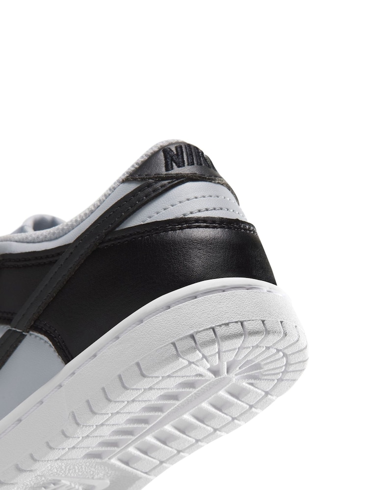 Nike Dark Grey White Junior Dunk Low Trainers - Image 8 of 8 Nike Dark Grey White Junior Dunk Low Trainers - Image 8 of 8