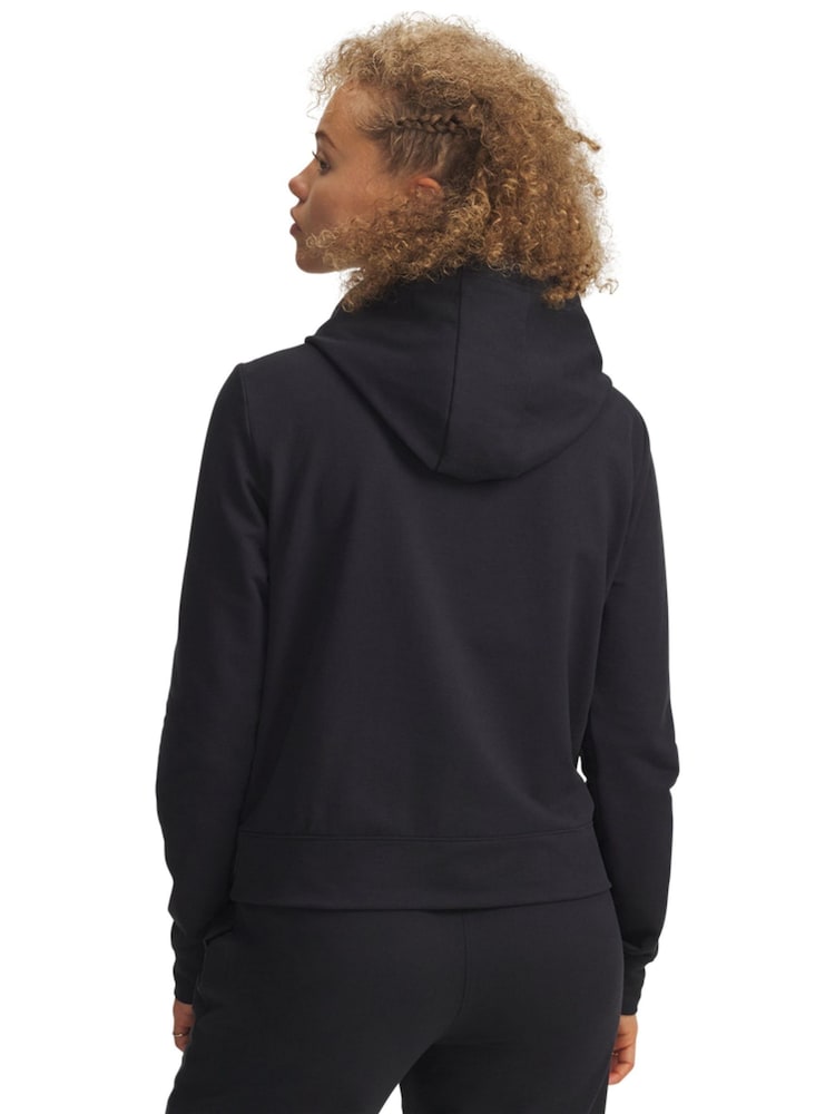 Under Armour Black/White Sport Terry Pullover Hoodie - Image 2 of 3