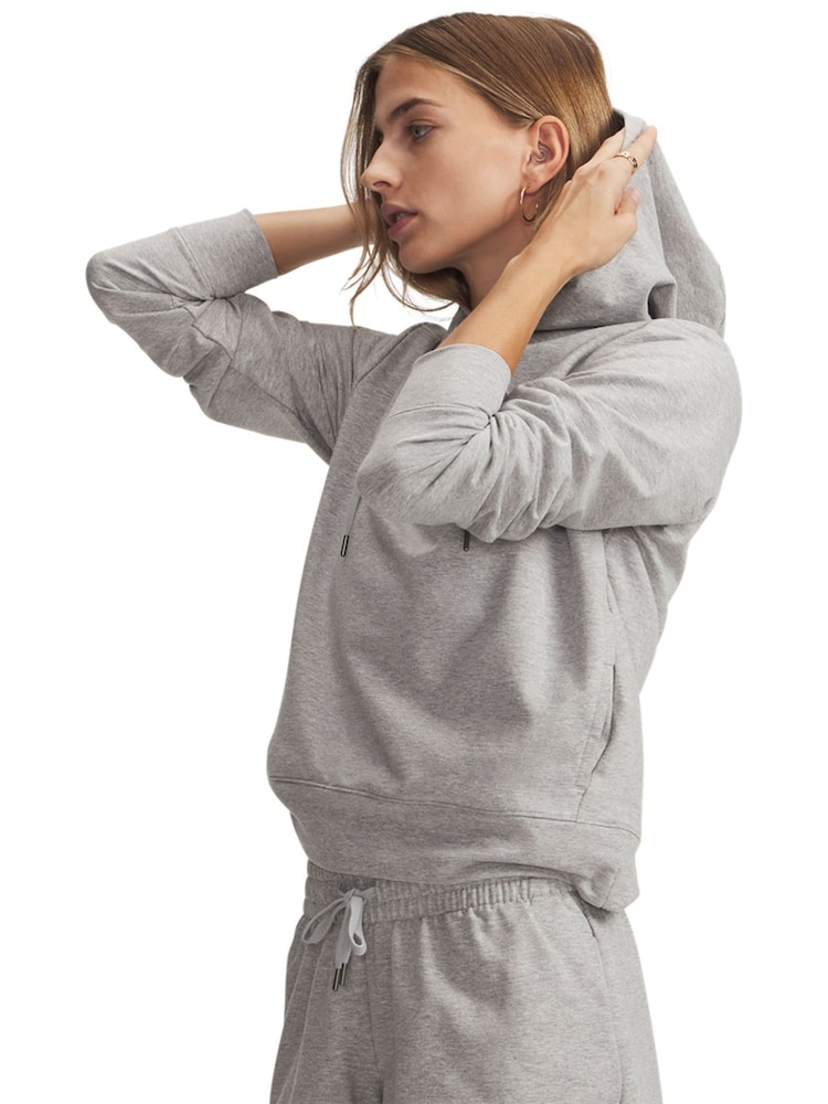 Under Armour Grey Sport Terry Pullover Hoodie - Image 1 of 3