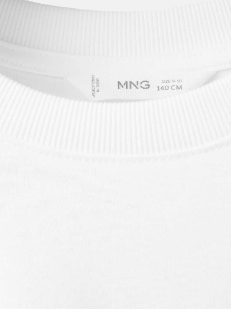 Mango White Printed T-Shirt - Image 3 of 3