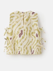 Mango Nude Bubble Hem Trench Jacket - Image 3 of 4