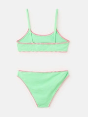 Mango Green Stitch Detail Bikini - Image 2 of 3