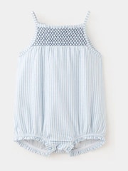 Mango Nude Shirred Detail Rompersuit - Image 1 of 3