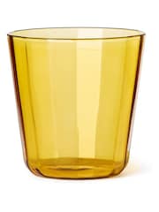 The Conran Shop Set of 4 Amber Fade Tumblers - Image 1 of 4