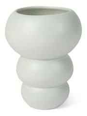 The Conran Shop Mint Green Stacked Spheres Vase - Image 1 of 4
