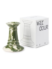 The Conran Shop Green Wardour Stubby Candlestick - Image 3 of 3