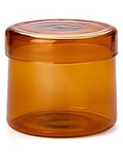 The Conran Shop Amber Lidded Storage Pot - Image 1 of 4
