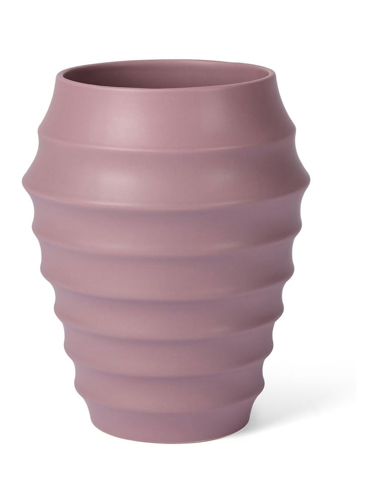 The Conran Shop Mauve Beehive Vase - Image 1 of 3