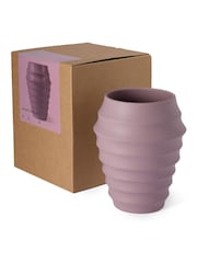 The Conran Shop Mauve Beehive Vase - Image 2 of 3