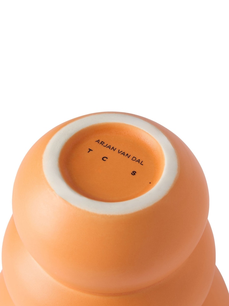 The Conran Shop Orange Stacked Spheres Vase - Image 5 of 5