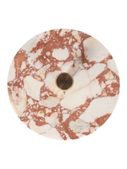 The Conran Shop Oak Bulgari Red Tamilla Side Table - Image 4 of 5