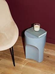 The Conran Shop Powder Blue Doric Side Table - Image 1 of 3