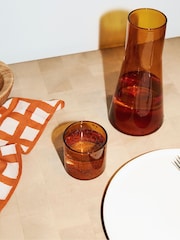 The Conran Shop Amber Carafe & Glass - Image 1 of 5