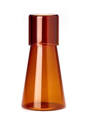 The Conran Shop Amber Carafe & Glass - Image 3 of 5
