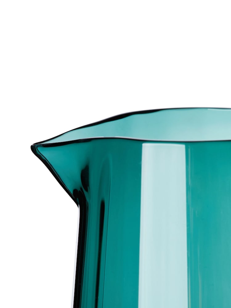 The Conran Shop Petrol Blue Fade Carafe - Image 2 of 4 The Conran Shop Petrol Blue Fade Carafe - Image 2 of 4