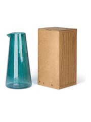 The Conran Shop Petrol Blue Fade Carafe - Image 4 of 4