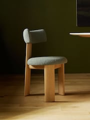 The Conran Shop Set of 2 Oak Sage Pip Dining Chairs - Image 1 of 7