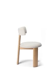 The Conran Shop Set of 2 Oak Noisette Pip Dining Chairs - Image 5 of 8