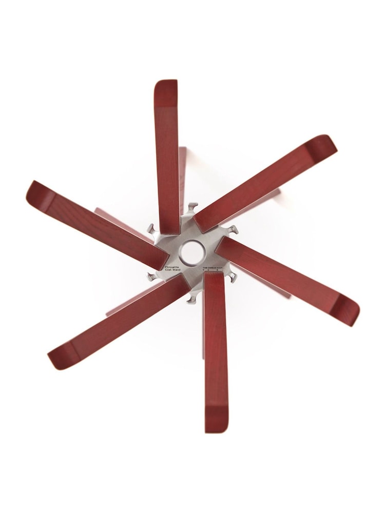 The Conran Shop Red Pirouette Coat Stand - Image 2 of 8 The Conran Shop Red Pirouette Coat Stand - Image 2 of 8