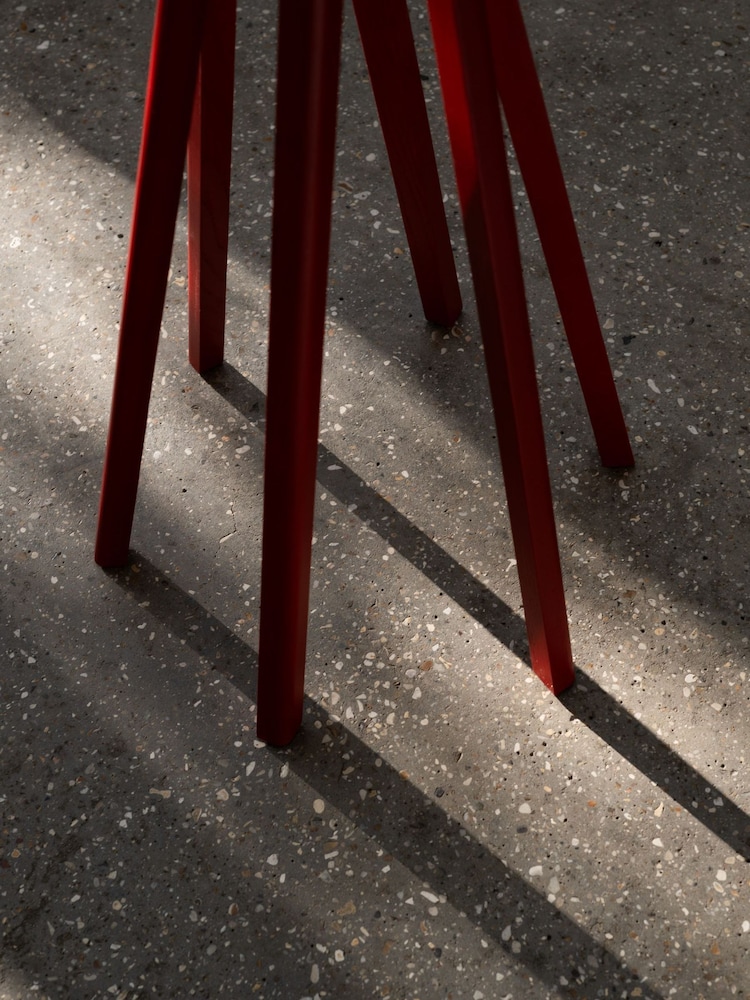 The Conran Shop Red Pirouette Coat Stand - Image 8 of 8 The Conran Shop Red Pirouette Coat Stand - Image 8 of 8