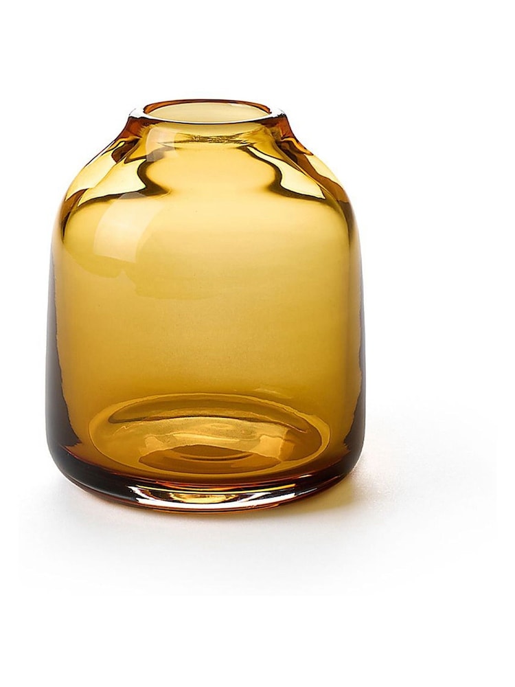 The Conran Shop Amber Pod Vase 13.5cm - Image 1 of 3