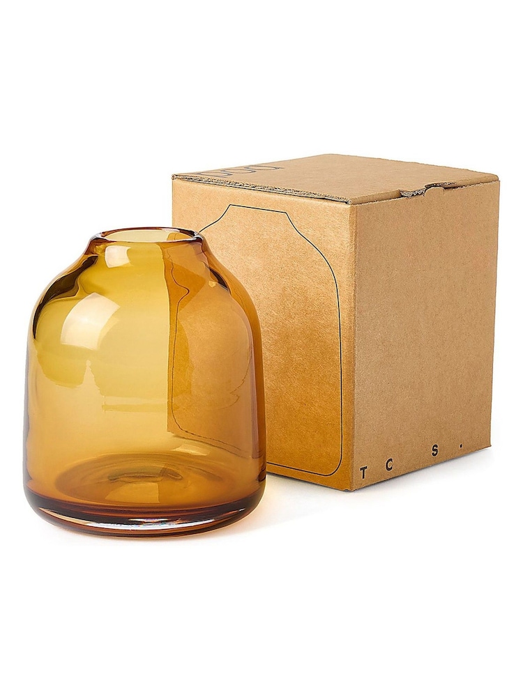 The Conran Shop Amber Pod Vase 13.5cm - Image 3 of 3