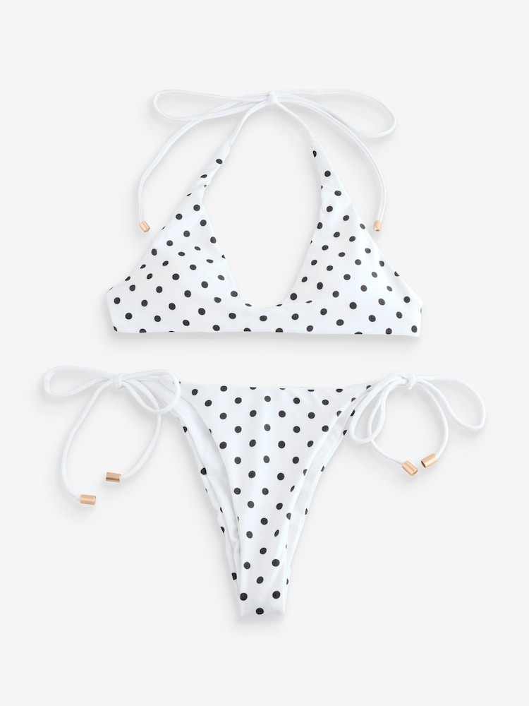 Cotton On White Swim Multipack Scoop Top/ Brazilian Bottoms Set - Image 1 of 1