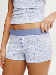 Cotton On Blue Dreamy Soft Longline Cami & Boyshort Set - Image 4 of 5