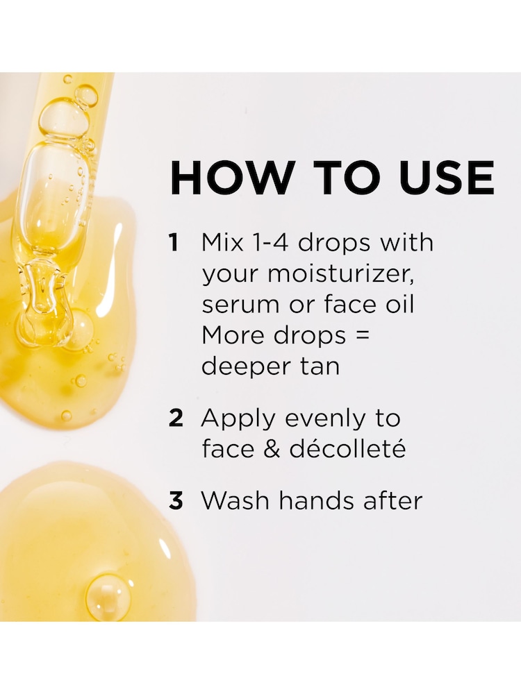 Tan-Luxe The Face Illuminating Self-Tan Drops 30ml Travel Size - Image 4 of 4