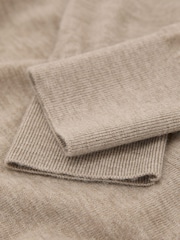 Reiss Neutral Sadie Merino Wool Crew-Neck Jumper - Image 6 of 6