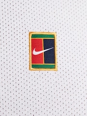 Nike White Court Heritage Tennis Polo Shirt - Image 5 of 6