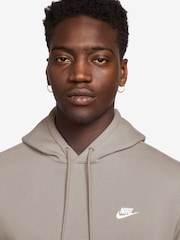 Nike Particle Grey Club Pull Over Hoodie - Image 3 of 3