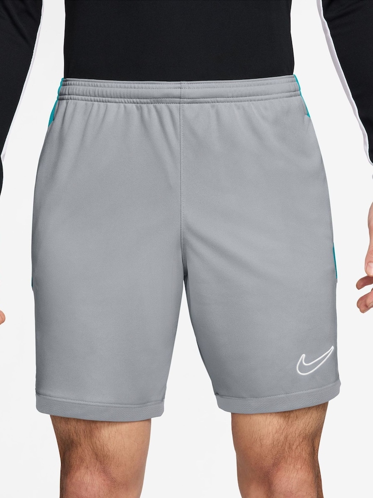 Nike Grey Dri-FIT Academy Training Shorts - Image 1 of 4 Nike Grey Dri-FIT Academy Training Shorts - Image 1 of 4