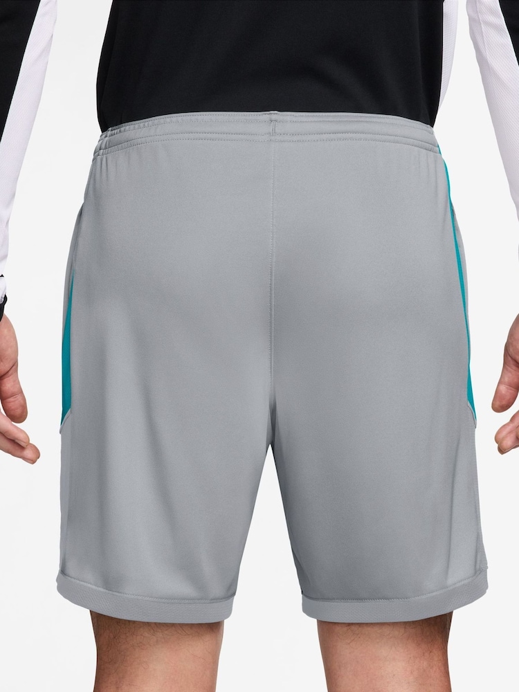 Nike Grey Dri-FIT Academy Training Shorts - Image 2 of 4 Nike Grey Dri-FIT Academy Training Shorts - Image 2 of 4