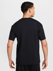 Nike Black Court Heritage Tennis T-Shirt - Image 2 of 5