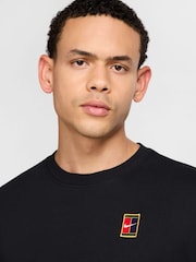 Nike Black Court Heritage Tennis T-Shirt - Image 3 of 5