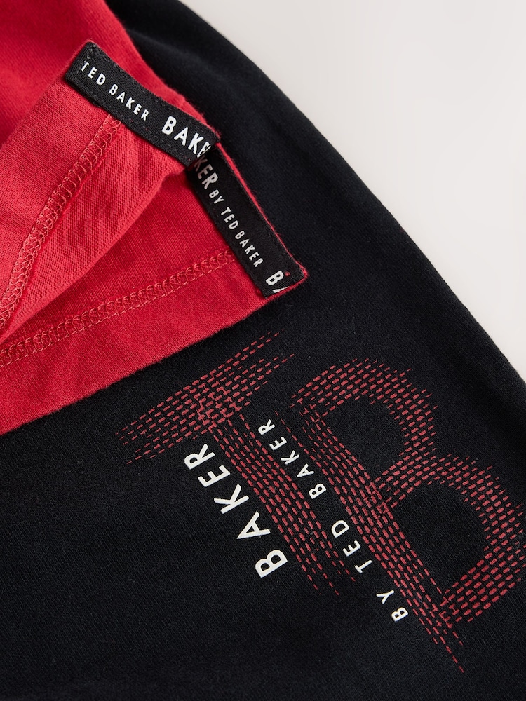 Baker by Ted Baker Red/Black/Grey Marl Long Sleeve Pyjamas 2 Pack - Image 12 of 12 Baker by Ted Baker Red/Black/Grey Marl Long Sleeve Pyjamas 2 Pack - Image 12 of 12