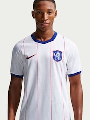 Nike White Chelsea FC 2026/27 Stadium Third Football Shirt - Image 3 of 8