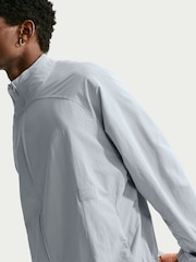 Nike Grey N.A.C. Dri-FIT Oversized Full-Zip Woven Jacket - Image 2 of 5