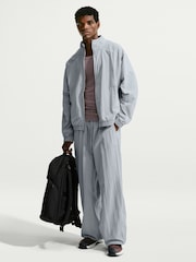 Nike Grey N.A.C. Dri-FIT Oversized Full-Zip Woven Jacket - Image 3 of 5