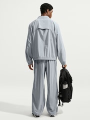 Nike Grey N.A.C. Dri-FIT Oversized Full-Zip Woven Jacket - Image 4 of 5