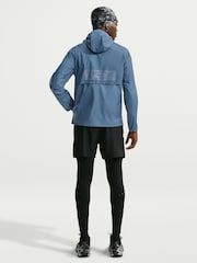 Nike Slate Blue Miler Repel Therma-FIT Winterized Running Jacket - Image 4 of 6