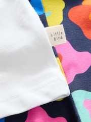 Rainbow Leopard - Little Bird by Jools Oliver T-Shirt and Leggings 2 Piece Set - 12의 이미지 12