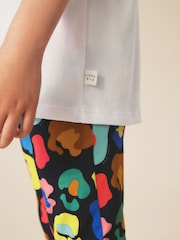 Rainbow Leopard - Little Bird by Jools Oliver T-Shirt and Leggings 2 Piece Set - 12의 이미지 6
